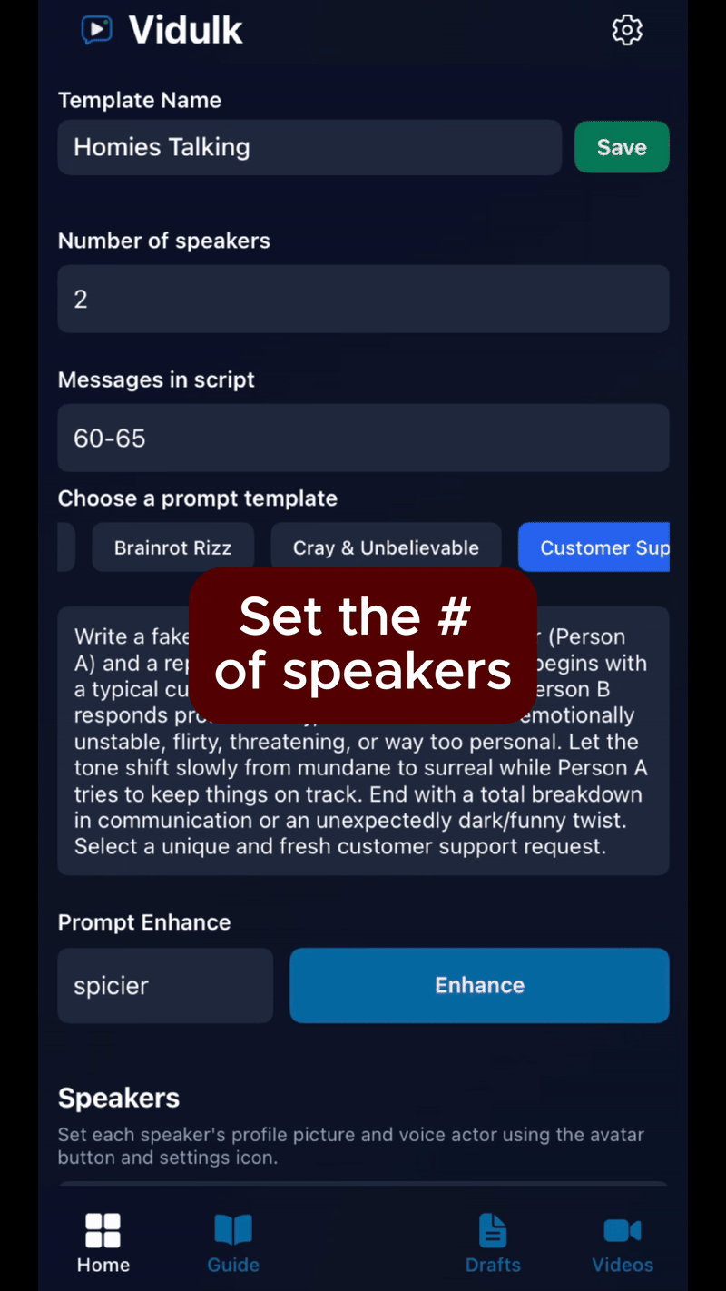 Vidulk screenshot